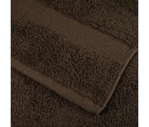 Dvieļu Komplekts Solund, 12 Gab., Brūni, 600 Gsm Vidaxl