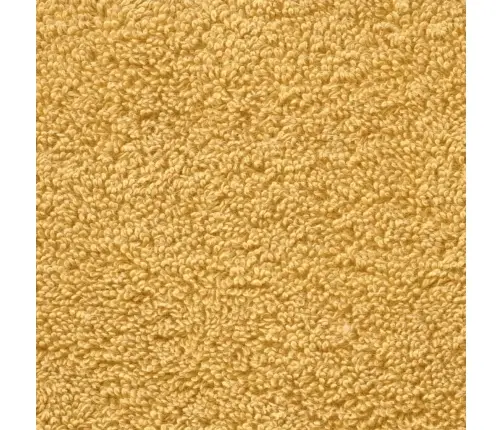 Dvieļu Komplekts Solund, 12 Gab., Zelta Krāsā, 600 Gsm Vidaxl