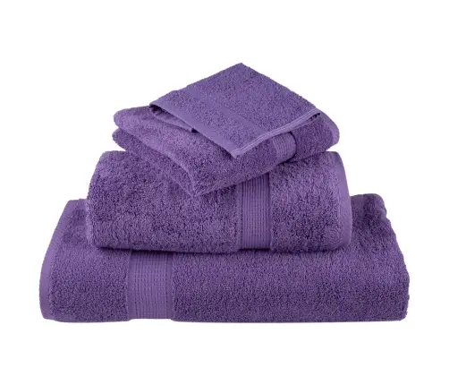 Rankšluosčių Rinkinys Solund, 12Vnt., Violetiniai, 600G/M²