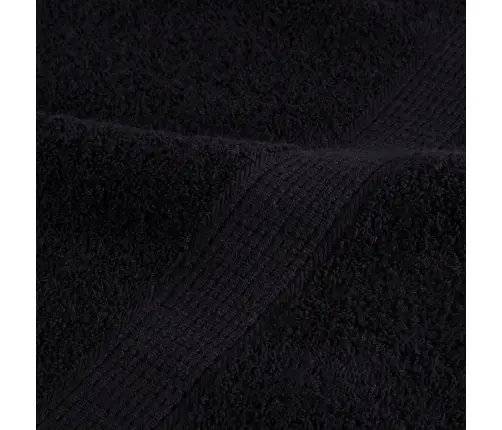 Dvieļu Komplekts Solund, 12 Gab., Melni, 600 Gsm Vidaxl