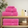 Dvieļu Komplekts Solund, 12 Gab., Rozā, 600 Gsm Vidaxl