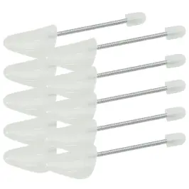 Apavu Turētāji, 5 Pāriem, Balti, Eu 35-38, Plastmasa Vidaxl Apavu Turētāji, 5 Pāriem, Balti, Eu 35-38, Plastmasa Vidaxl