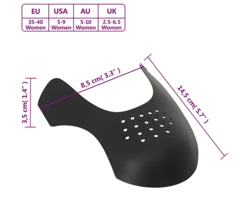Apavu Formētāji, 2 Pāri, Eu 35-40, Plastmasa Vidaxl