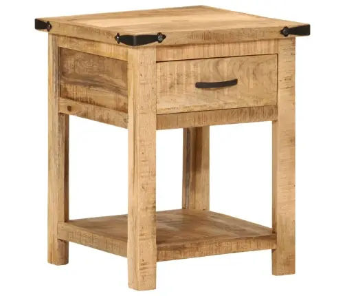 Naktsskapītis, 40X40X50 Cm, Mango Masīvkoks Vidaxl