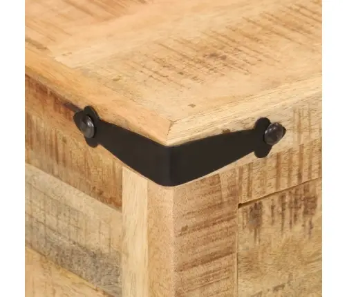 Naktsskapītis, 40X40X50 Cm, Mango Masīvkoks Vidaxl