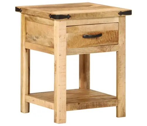 Naktsskapītis, 40X40X50 Cm, Mango Masīvkoks Vidaxl