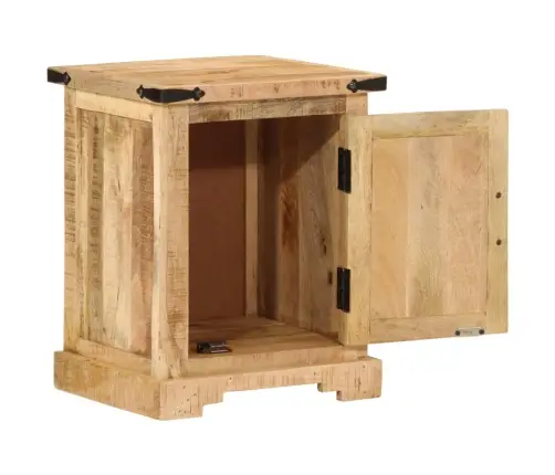 Naktinė Spintelė, 40X35X50cm Mango Medienos Masyvas