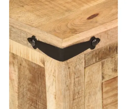 Naktinė Spintelė, 40X35X50cm Mango Medienos Masyvas