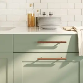 Spintelės Rankenėlės, 20Vnt., Bronzinės, Nerūdijantis Plienas