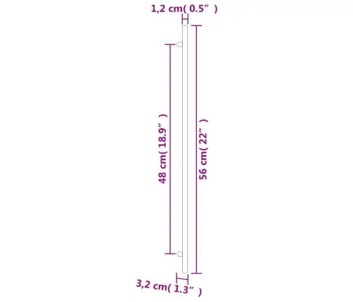 Skapja Rokturi, 10 Gab., Sudraba, 480 Mm, Nerūsējošais Tērauds Vidaxl