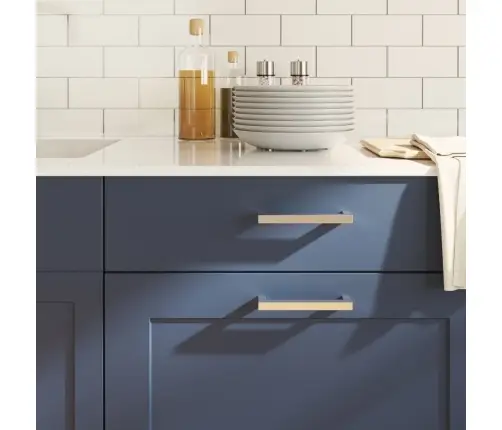 Spintelės Rankenėlės, 20Vnt., Sidabrinės, Nerūdijantis Plienas