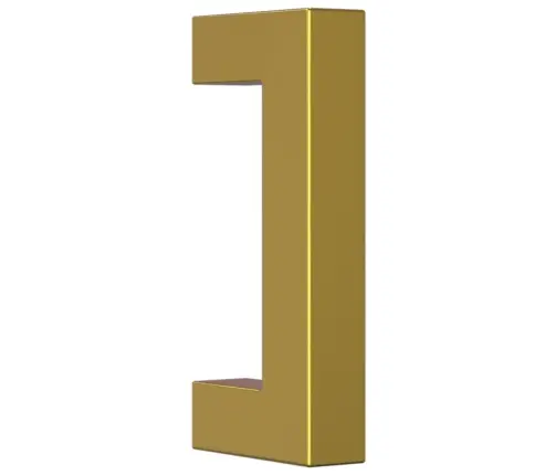 Skapja Rokturi, 20 Gab., Zelta, 64 Mm, Nerūsējošais Tērauds Vidaxl