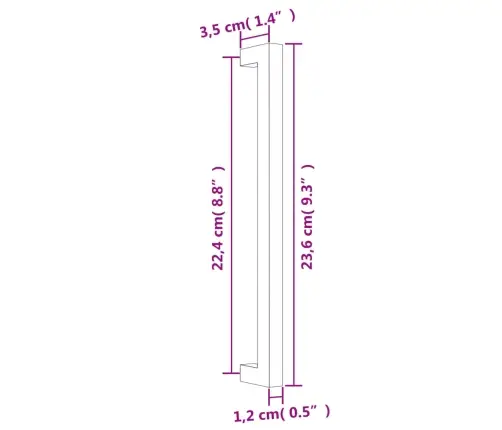Skapja Rokturi, 20 Gab., Zelta, 224 Mm, Nerūsējošais Tērauds Vidaxl