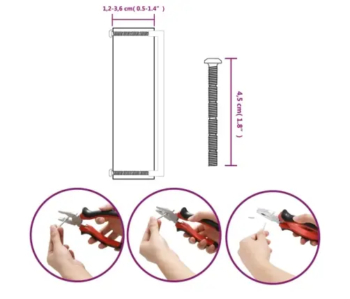 Spintelės Rankenėlės, 20Vnt., Auksinės, Nerūdijantis Plienas