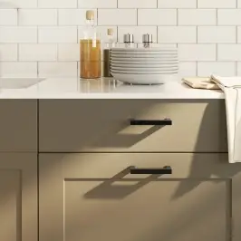 Kapi Käepidemed 20 Tk, Must, 96 Mm, Roostevaba Teras