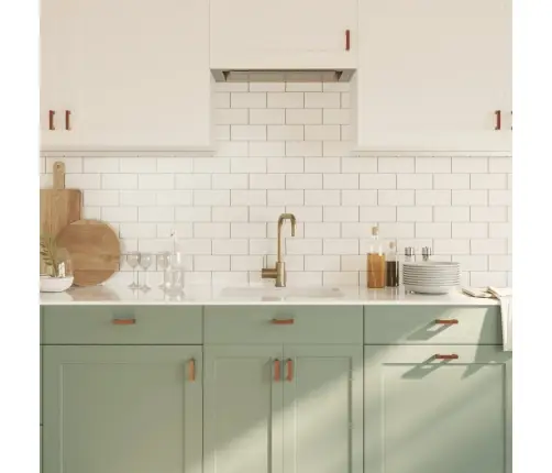 Spintelės Rankenėlės, 20Vnt., Bronzinės, Nerūdijantis Plienas