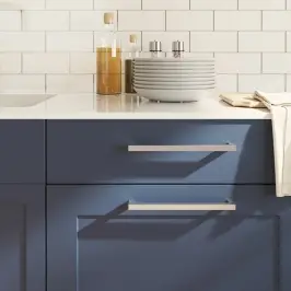 Kapi Käepidemed 10 Tk, Hõbedane, 224 Mm, Roostevaba Teras