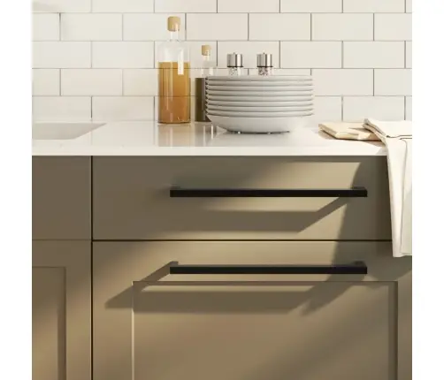 Kapi Käepidemed 10 Tk, Must, 320 Mm, Roostevaba Teras