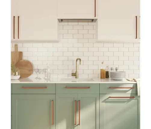 Spintelės Rankenėlės, 10Vnt., Bronzinės, Nerūdijantis Plienas