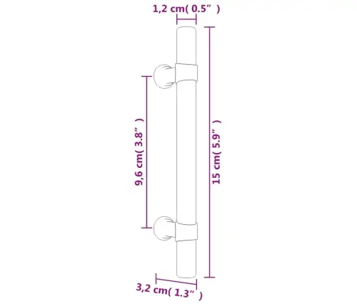 Skapja Rokturi, 20 Gab., Sudraba, 96 Mm, Nerūsējošais Tērauds Vidaxl