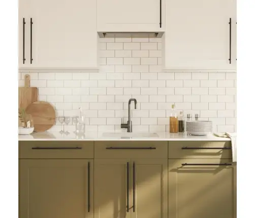 Kapi Käepidemed 10 Tk, Must, 320 Mm, Roostevaba Teras