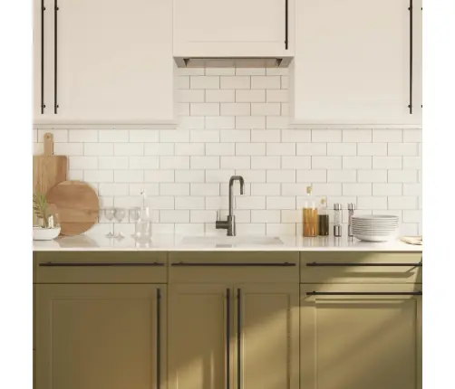 Spintelės Rankenėlės, 10Vnt., Juodos, Nerūdijantis Plienas