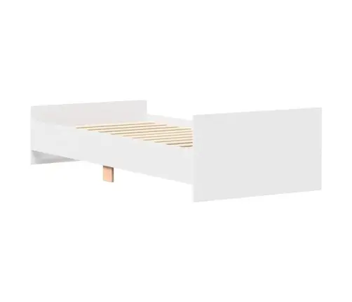 Lovos Rėmas, Baltos Spalvos, 100X200cm Apdirbta Mediena