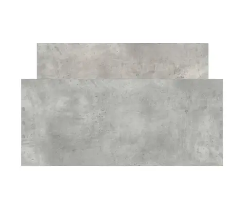 Gultas Rāmis, Betona Pelēks, 100X200 Cm, Inženierijas Koks Vidaxl