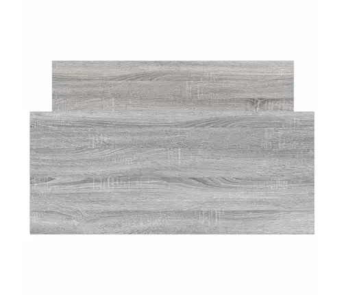 Gultas Rāmis, Pelēka Ozolkoka, 75X190 Cm, Inženierijas Koks Vidaxl