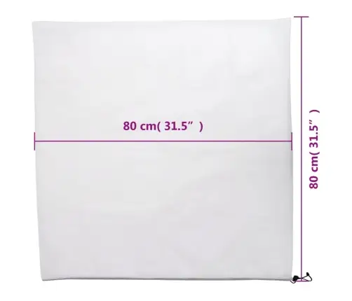 Augu Pārsegi Ar Aukliņu, 4 Gab., 70 G/M², 0,8X0,8 M Vidaxl