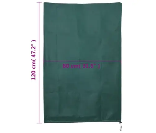 Augu Pārsegi Ar Aukliņu, 4 Gab., 70 G/M², 0,8X1,2 M Vidaxl