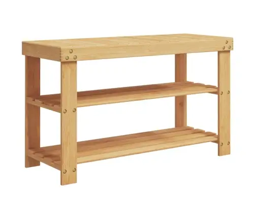 3 Līmeņu Apavu Plaukts, 70X27,5X45 Cm, Bambuss Vidaxl