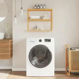 Vannasistabas Sienas Plaukts, 3 Līmeņi, 60X15X54 Cm, Bambuss Vidaxl