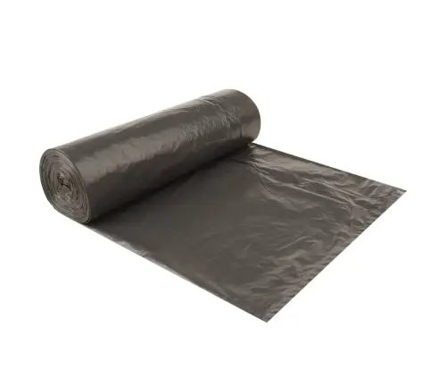 Atkritumu Maisi Ar Aukliņām, 250 Gab., Melni, 60 L Vidaxl