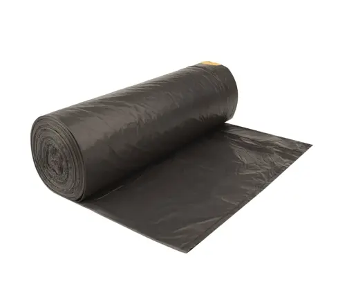 Šiukšlių Maišai Su Užtraukiamomis Virvutėmis, 250Vnt., Juodi