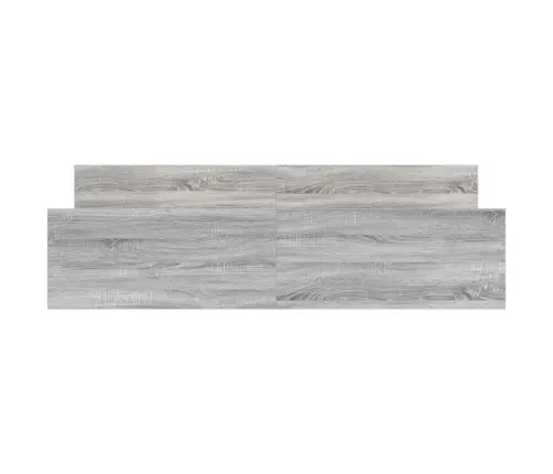 Gultas Rāmis Ar Galvgali Un Kājgali, Pelēks, 200X200 Cm Vidaxl