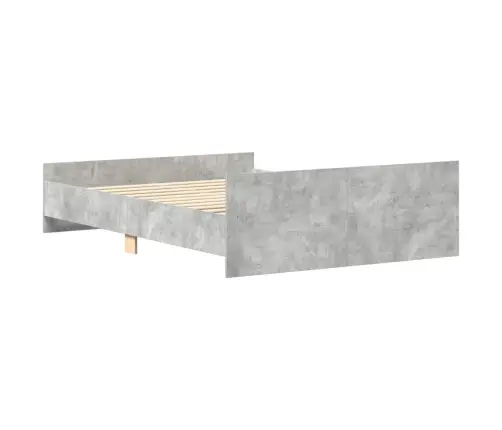 Lovos Rėmas Su Galvūgaliu Ir Kojūgaliu, Betono, 140X200Cm