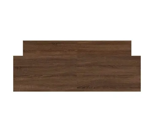 Gultas Rāmis Ar Galvgali Un Kājgali, Brūns, 140X190 Cm Vidaxl