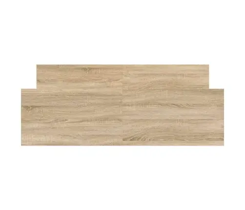 Gultas Rāmis Ar Galvgali Un Kājgali, Koka Krāsa, 135X190 Cm Vidaxl