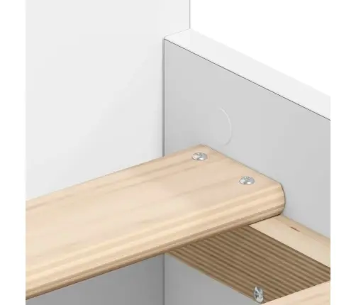 Lovos Rėmas Su Galvūgaliu Ir Kojūgaliu, Baltas, 100X200Cm