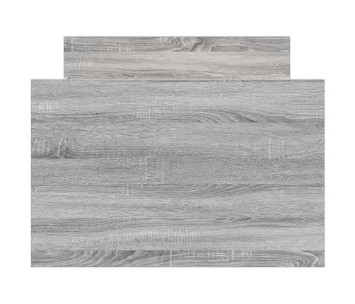 Gultas Rāmis Ar Galvgali Un Kājgali, Pelēks, 90X200 Cm Vidaxl