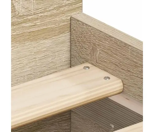 Voodiraam Peatsi Ja Jalutsiga, Sonoma Tamm, 90 X 190 Cm