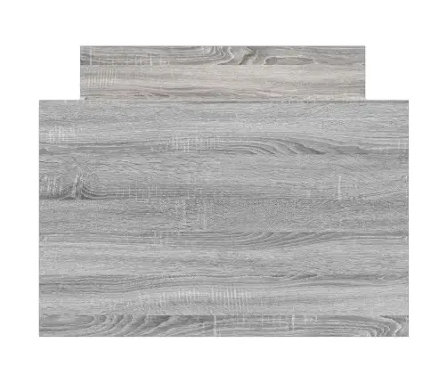 Gultas Rāmis Ar Galvgali Un Kājgali, Pelēks, 90X190 Cm Vidaxl