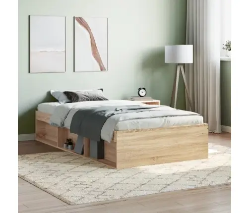 Lovos Rėmas, Sonoma Ąžuolo Spalvos, 90X200Cm