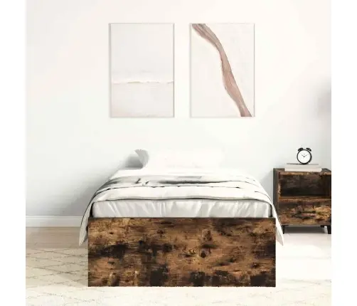 Lovos Rėmas, Dūminio Ąžuolo Spalvos, 90X200Cm