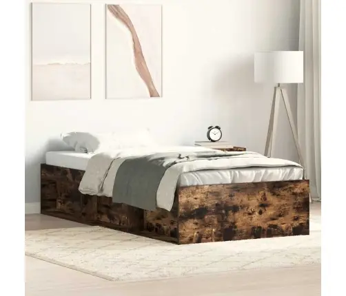 Lovos Rėmas, Dūminio Ąžuolo Spalvos, 90X200Cm