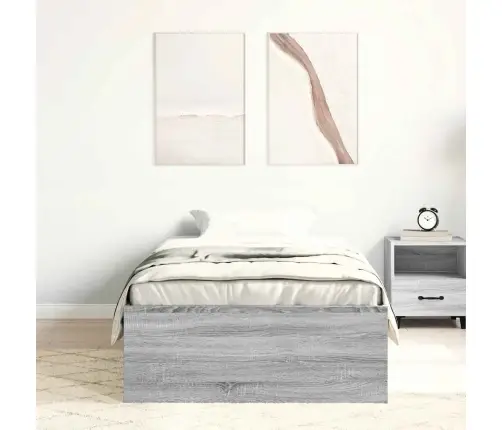 Voodiraam, Hall Sonoma Tamm, 90 X 200 Cm