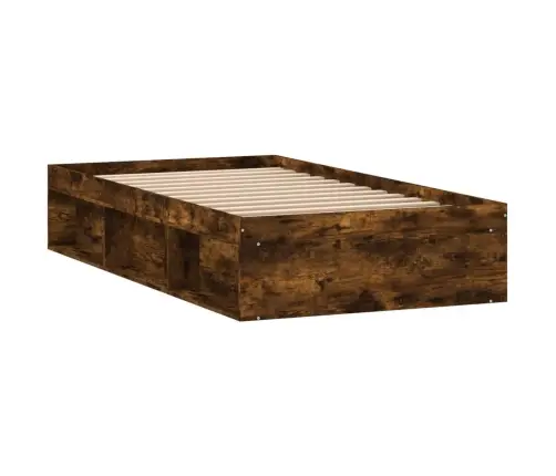 Gultas Rāmis, Ozolkoka Krāsa, 100X200 Cm Vidaxl