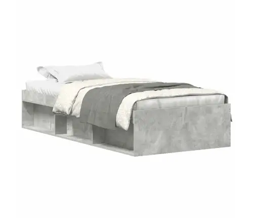 Voodiraam, Betoonhall, 90 X 190 Cm