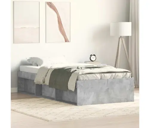 Voodiraam, Betoonhall, 90 X 190 Cm